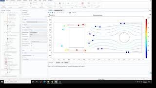 COMSOL Particle Tracing with simple 2D geometry