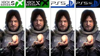 Death Stranding | Xbox Series S/X - PS5 - PS5 Pro | Graphics Comparison | Analista De Bits