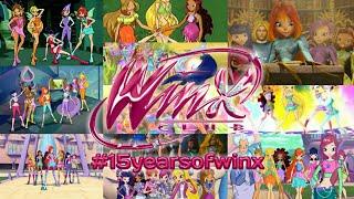 #15yearsofwinx Happy Birthday Winx Club! 2004 - 2019; 15 Years of Magic!