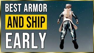 Starfield - BEST Ship & Legendary Armor Set EARLY Location!
