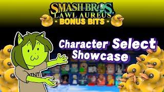 Lawl Aureus Bonus Bits: Character Select Screen Showcase