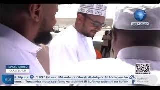 #LIVE: KHUTBA YA IJUMAA - MASJID TAUHID[COCO BEACH] NDANI YA AFRICA TV2 | 29 NOV 2024