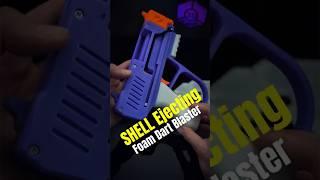 3D printed shell ejecting Foam Dart Blaster toy gun! #nerf #3dprinting