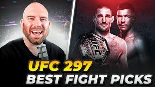 UFC 297: STRICKLAND VS DU PLESSIS | BEST FIGHT PICKS | HALF THE BATTLE