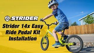 How to Install the Easy Ride Pedal Kit on the Strider 14x