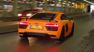 Sportscars Accelerating! Hellcat SRT, R8 V10, X3M Competition, M4 Competition, E63 S AMG, GT-R R35