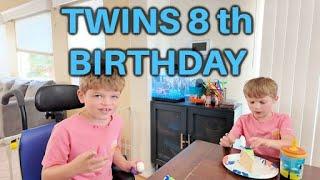 GRIFFIN AND SAWYER'S 8TH BIRTHDAY