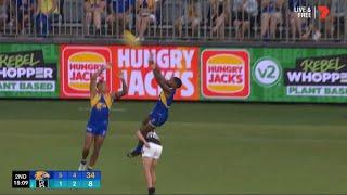 Liam Ryan takes mark of the year contender v Port Adelaide round 3 2021