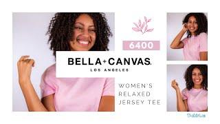 Bella + Canvas 6400 Women’s Relaxed Jersey Tee | T-shirt.ca