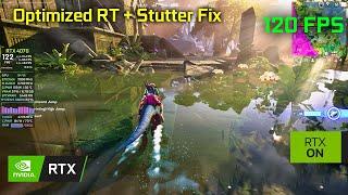 Fortnite Optimized Ray Tracing + Stutter Fix RTX 4070 Fortnite Chapter 4 Season 3 WILDS