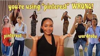 you're using *pinterest* WRONG girl! | how to always have what to wear with pinterest