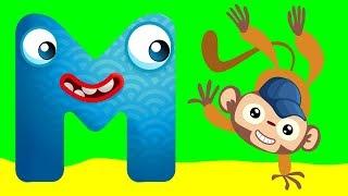 ABC Phonics with Animals for Kids | Learn to Read with MONKEY