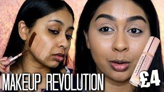 £4 MAKEUP REVOLUTION FULL COVERAGE CONCEALER | IS IT REALLY LIKE TARTE SHAPE TAPE?! 