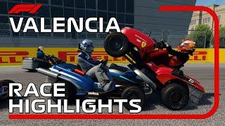 Sainz Has A HUGE Accident!! | Valencia Grand Prix