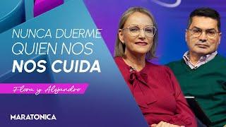 Flora Baeza y Alejandro Castro - Nunca duerme quien nos cuida - Maratónica - Enlace TV