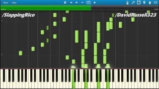 David Russell arr, Internet Explorer Anime Theme - Piano - Synthesia