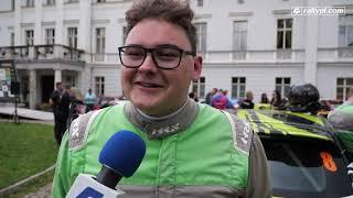 Hubert Kowalczyk na mecie TM Jedlina 2023 - TurboJulita Rally 2023