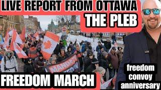 Freedom Convoy 1 Year Anniversary | The Pleb Visits From Ottawa