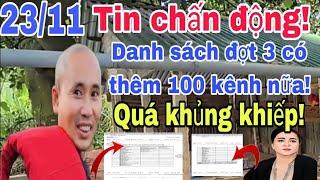  Tin sét đánh. Danh sách đợt 3 có thêm 100 kênh nữa. Trời đất ơi!