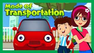 Learning Videos For Toddlers | Modes of Transport for Children | Kids Learning | Kids Hut