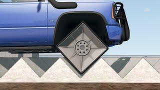 Can square wheels on a square road surface be smooth? - beamng | Car Pal