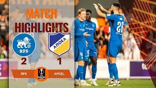 RFS 2 1 APOEL | UEFA EUROPA LEAGUE HIGHLIGHTS | 22-08-2024