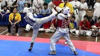 Chee Xuelian Kyorugi - 1st Chinese Private Schools Taekwondo Championship