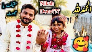 Alhamdulillah ️  Nikha Done  Good News Afshan Khan || Adnan rasheed malana vlogs