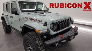 BRAND NEW JEEP WRANGLER RUBICON X EARL SKY ONE TOUCH 4K WALKAROUND 24J180 SOLD!