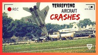 Terrifying Plane Crashes Ever Caught on Tape - Biggest Military Jets / Helicopter Accidents