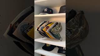 How to store your caps #shorts #fittedcap #caps #hats #newera