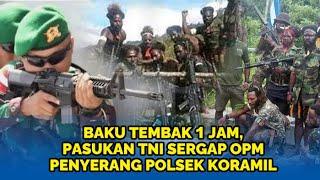 OPM Terjebak, INTELIJEN TEMPUR KOPASSUS Hancurkan Markas OPM, Egianus Kogoya Tertembak Sniper TNI