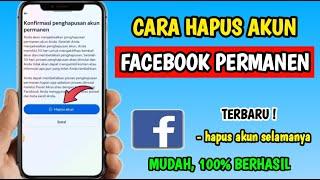 Cara Menghapus Akun Facebook Permanen | Menghapus Akun Facebook