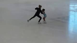 Willow Waltz Junior Bronze Ice Dance Test