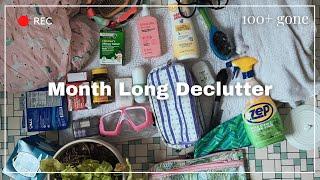 Decluttering 100+ things in a Month | Minimalist Game