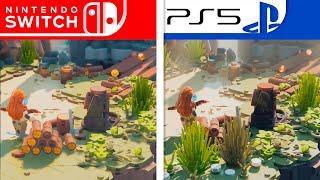 LEGO Horizon Adventures | Switch VS PS5 | Graphics Comparison