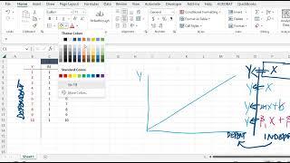 Basic linear modeling in Excel