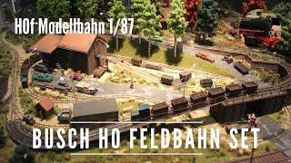 Busch Feldbahn H0f (1:87) - Industriebahn, Lorenbahn