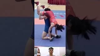 Vật nữ với pha bốc ối rồi ôi #wrestling #vatcotruyen #vatnu #shorts #xuhuong