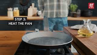 How to Season Your Forge Carbon Steel Pan | ZWILLING