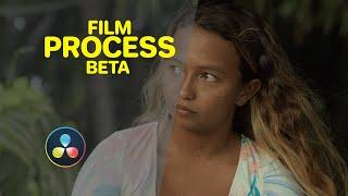 FilmProcess EastmanVsVision - Film Emulation Development Grading Test in DaVinci Resolve Studio