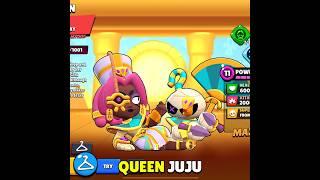 Queen Juju Skin (Sneak Peaks) #brawlstars #shorts