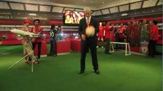 Ian Rush does the LFC Harlem Shake