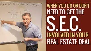 4 Tips on SEC Regulation for Real Estate Investors