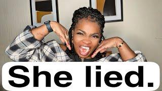 NIGERIAN CONTENT CREATORS AND THEIR LIES: SHE CONFIRMED SHE LIED IN THE VIRAL VIDEO.