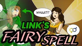 Link's Fairy Spell Part 1: Navi's In Trouble! Fairy Link to the Rescue | Genderswitch | Dub Comic