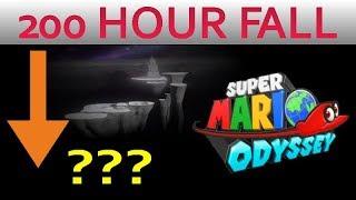 Falling for 200 HOURS in Mario Odyssey! What Happens?