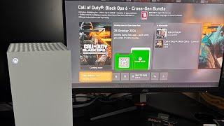 WHITE XBOX SERIES X ALL DIGITAL CONSOLE + EXPANSION CARD UNBOXING/SETUP