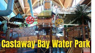 Cedar Point's Castaway Bay Water Park and Hotel Tour Sandusky Ohio