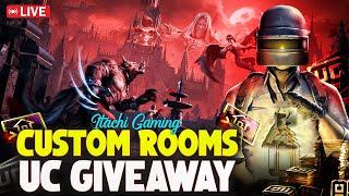 BGMI LIVE CUSTOM ROOM | RP AND UC GIVEAWAY EVERY MATCH | ALL WEAPONS AND TDM CUSTOMS